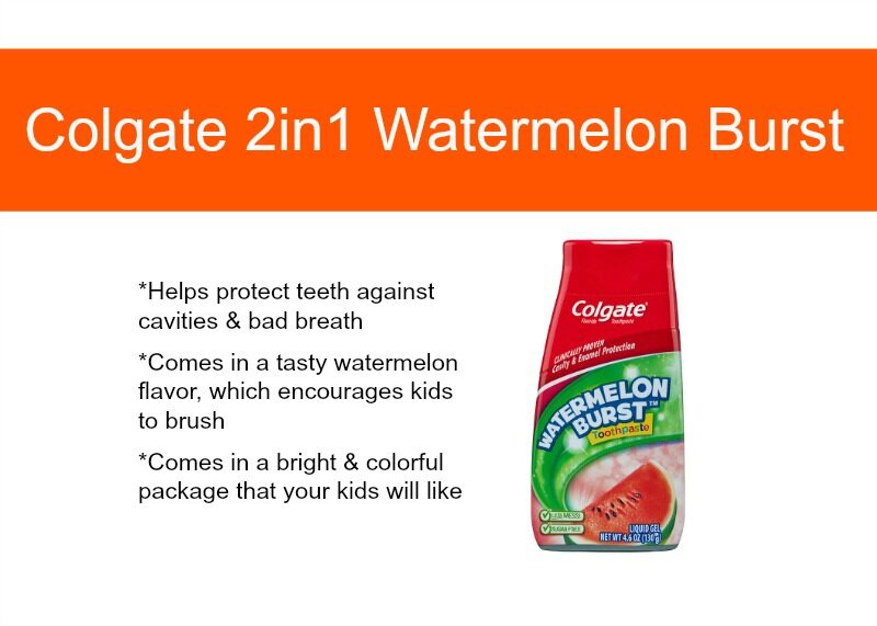 Colgate 2in1 Watermelon Blast