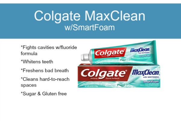 Colgate MaxClean with SmartFoam
