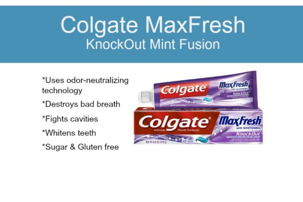 Colgate MaxFresh KnockOut Mint Fusion