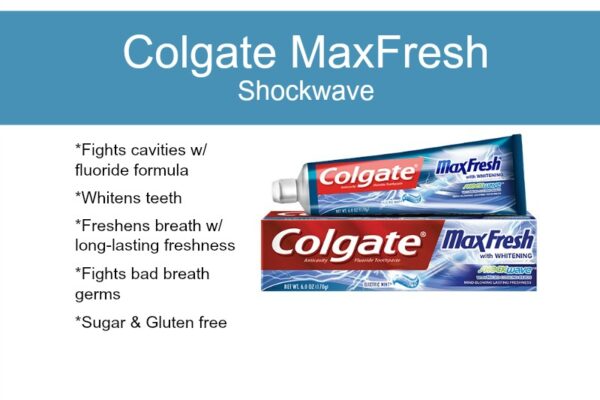 Colgate MaxFresh Shockwave