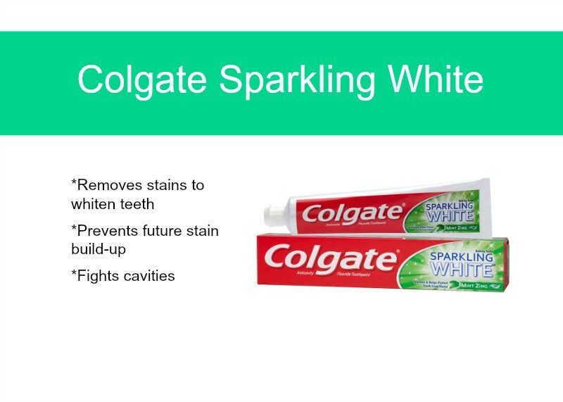 Colgate Sparkling White